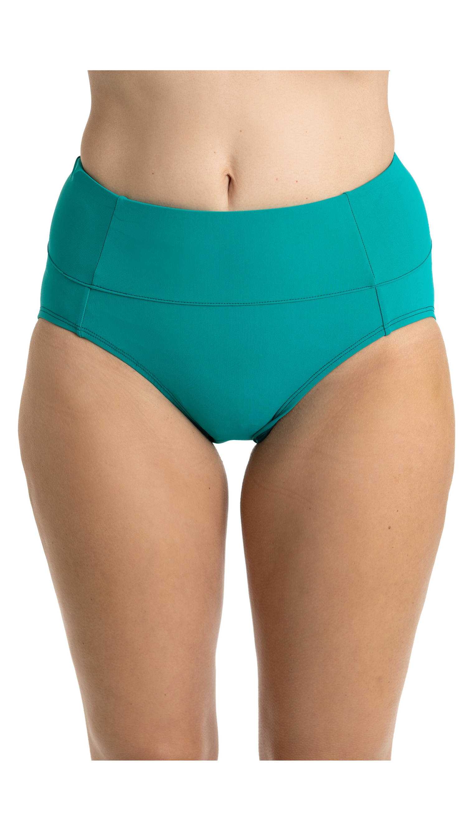 Hi-Rise Bikini Bottom, Jade